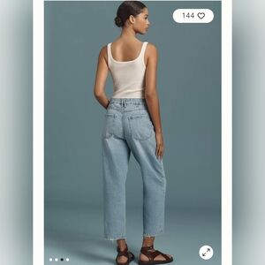 Good American Light Blue Boyfriend Jeans